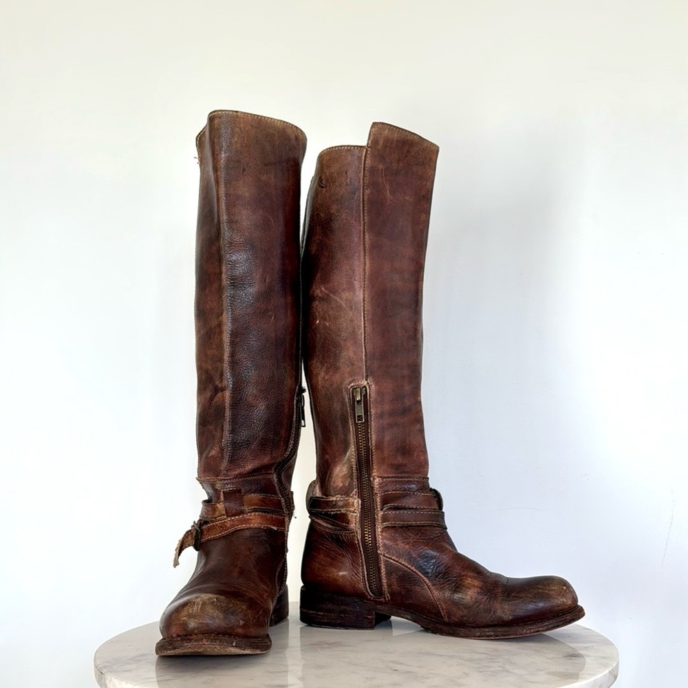 Bed Stu Bristol Leather Tall Boots 7.5